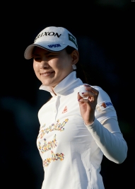 2日連続の“67”、この勢いでツアー優勝だ! (Photo by Donald Miralle/Getty Images)