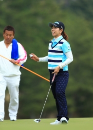 先週3年ぶりの優勝を挙げた笠、今週も好発進!(撮影:岩本芳弘)