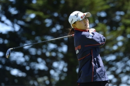 横峯さくら、満点プレーで3位T (Photo by Robert Laberge/Getty Images)