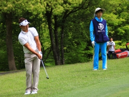 開幕戦で苦い思いをした片岡、決勝Rでは同じ轍は踏まないように気を引き締める(撮影:ALBA)