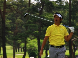 山下和宏、3番ではOB 無念またも優勝が…(撮影:ALBA)