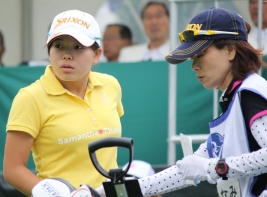 勝、この日は母・久美さんの存在がプレーの大きな助けになった(撮影:ALBA)