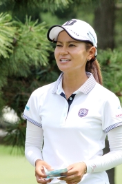 宮里藍が4年ぶりのホステス大会に出場!(撮影:ALBA)