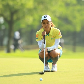 宮里藍、4年ぶりのホステス大会で無念の予選落ち(撮影:米山聡明)