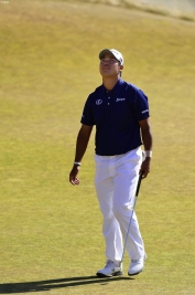苦しんだグリーン上…松山英樹が感じた課題は(Photo by Andrew Redington/Getty Images)(撮影:上山敬太)