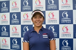 首位発進を決めた小竹<提供:LPGA>