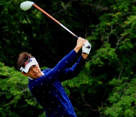 河井博大が悩みながらも4位Tの好発進を決めた!(撮影:ALBA)