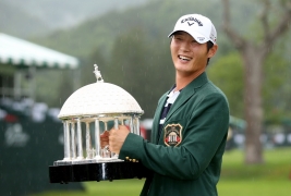 リー、初優勝までは苦難の道のりだった(Photo by Darren Carroll/Getty Images)
