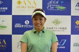 初日首位タイスタートの青山 (写真提供:LPGA)