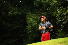 2日連続の好ラウンドで2位に浮上した池田勇太(撮影:ALBA)