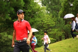 今季初優勝に王手をかけたJ・B・パク(撮影:ALBA)