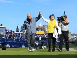 パーマーが主将として率いるグループが優勝を果たした!(撮影:岩本芳弘)