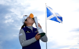 最終日を7アンダーの65でラウンドし逆転優勝!16度目のLPGAトーナメント優勝、7度目のメジャー制覇、生涯グランドスラムを達成した (Photo by David Cannon/Getty Images)
