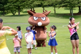 昨年に続き“しかごるくん”も来場予定!(撮影:有高唯之)