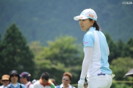 服部真夕が3年ぶりのツアー優勝!(撮影:ALBA)