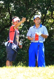 6アンダーで初日首位に立った池田勇太(撮影:ALBA)