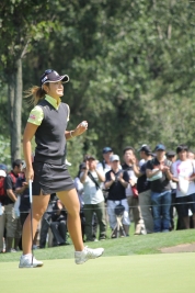 2週連続2位の渡邉、この悔しさはメジャーで晴らす(撮影:ALBA)