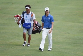 石川遼はスコアを落としプレーオフ初戦敗退が決まった(Photo by Ross KinnairdGetty Images)