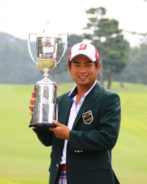 今季初勝利でランク9位に浮上!後半戦は「ガンガンいく」と宣言(撮影:ALBA)