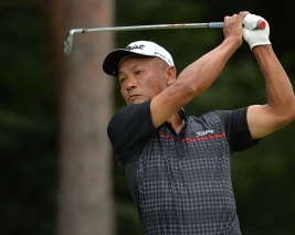 自己ベストスコアで今季3勝目に王手をかけた崎山!(写真提供:PGA)