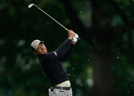 PGAツアー参戦へ、入れ替え戦シリーズを戦う岩田寛(Photo by Gregory ShamusGetty Images)