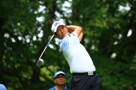安定したドライバーショットも勝利を後押しした(撮影:福田文平)
