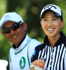 先週2位の悔しさを闘志に変え、挑む桃子(※写真は日本女子プロゴルフ選手権)(撮影:米山聡明)