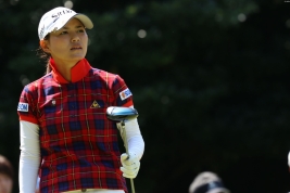 横峯さくら、久々の国内ツアーで最終日追い上げ、4位Tでフィニッシュ(撮影:ALBA)