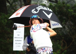 石川遼は18位タイに後退して第2ラウンドを終了(撮影:ALBA)