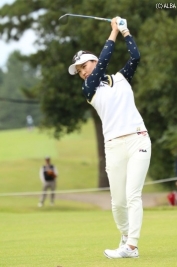 首位発進を切ったユ・ソヨン!さすが世界4位(撮影:ALBA)