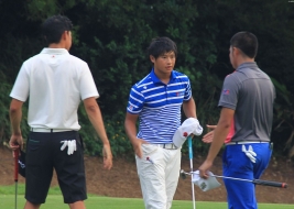 高校生メンバーの1人 片岡尚之が好スタート(撮影:ALBA)