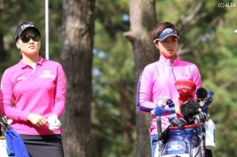 柏原明日架がユ・ソヨンを逆転し単独首位に浮上!(撮影:ALBA)