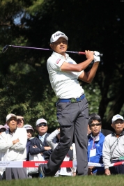 注目の岩田は初日29位タイ発進(撮影:ALBA)