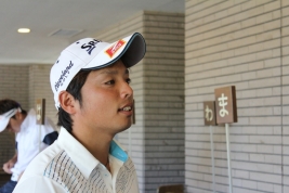 現在賞金ランク1位の森本雄(提供:大会事務局)