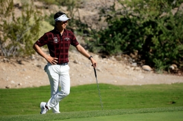 1つスコアを落とした石川遼は46位タイに後退 (Photo by Cliff Hawkins/Getty Images)