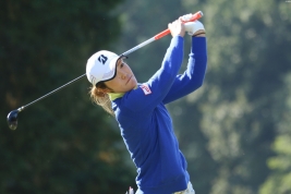 渡邉彩香、4打差の圧勝で今季2勝目(撮影:ALBA)