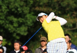 小さな飛ばし屋・畑岡、これからが本当に楽しみだ(撮影:和田彭郎)