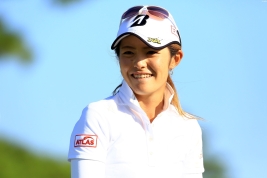 2週連続優勝を狙う渡邉彩香(撮影:福田文平)