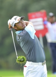 2ダボでスコア伸ばせず、53位タイで2日目を終えた(撮影:上山敬太)