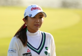 一歩ずつ悲願の女王に近づくイ・ボミ 優勝で決められるか(撮影:ALBA)