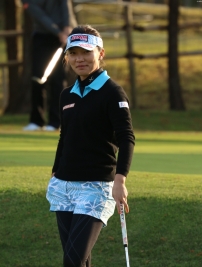 テレサ・ルーは優勝なら賞金女王の可能性を残す(撮影:ALBA)