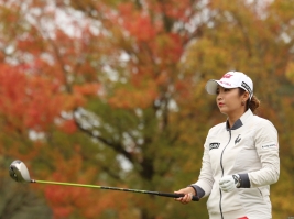 ボミ、賞金女王に王手!勝利で決められるか?(撮影:ALBA)