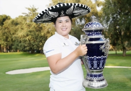 優勝したインビー・パーク 最終戦でタイトルを獲得するのは果たして(Photo by Scott Halleran/Getty Images)