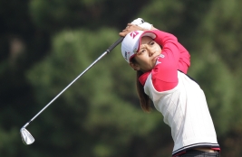 節目の米ツアー10年目最終戦への意気込みを語った宮里藍※写真はLPGA KEBハナバンク選手権(Photo by Chung Sung-JunGetty Images)