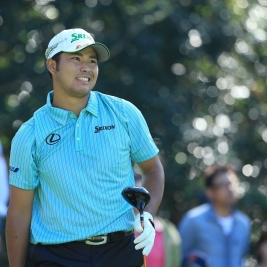 久々日本ツアーに参戦の松山、1アンダーでまとめたが、納得のラウンドには程遠かった(撮影:米山聡明)