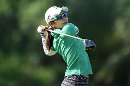 初日をイーブン・31位タイとした宮里藍 ※写真はフボンLPGA台湾選手権(Photo by Thananuwat Srirasant/Getty Images)
