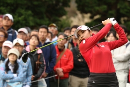 2週連続優勝で伊澤超えを果たしたボミ 今季メジャー初Vを狙う(撮影:ALBA)