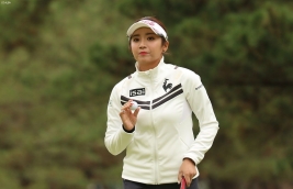 4位タイと上位で初日を終えたイ・ボミ(撮影:ALBA)