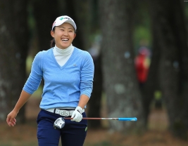 誕生日に最高のスタートを決めた前田陽子(撮影:米山聡明)