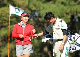 思い出の長尺パターとは今回でお別れ!(撮影:米山聡明)